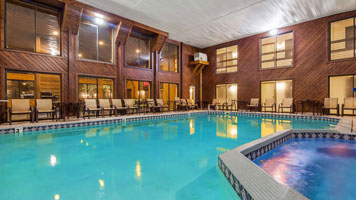 Extra Large Indoor Heated Pool & Spa