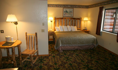 Super 8 Bridgeview King Bed on Lake